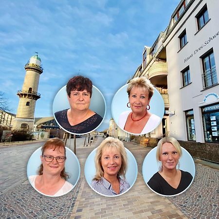 App Klabautermann, direkt am Alten Strom Rostock Bagian luar foto